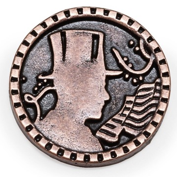 НАБОР ИЗ 85 МЕТАЛЛИЧЕСКИХ МОНЕТ ДЛЯ ИГРЫ HEGEMONY