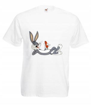 МУЖСКАЯ ФУТБОЛКА BUGS RABBIT DAFFY DUCK УЗОРЫ