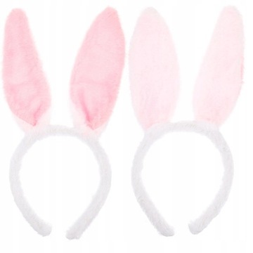 Opaska z uszami królika Uszy królika Obręcze do