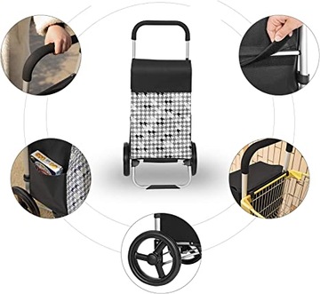 SONGMICS - Удобные и вместительные покупательские тележки