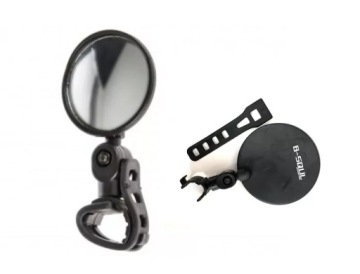 ВЕЛОСИПЕДНОЕ ЗЕРКАЛО ДЛЯ РУЛЯ ВЕЛОСИПЕДА, ВЫПУКЛОЕ, КРУГЛОЕ