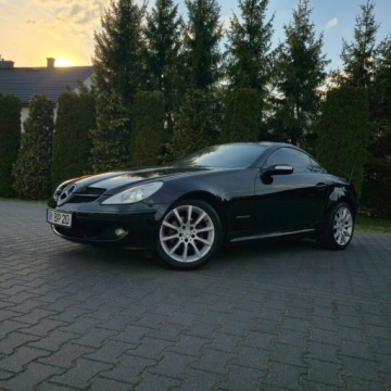 Mercedes SLK R171 Roadster 1.8 (200 Kompressor) 163KM 2006 Mercedes SLK 200 kompressor automatik skóra alu, zdjęcie 4