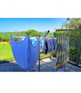 Садовая сушилка, приводной якорь, кабель 50 метров, высокая, прочная, 178 см