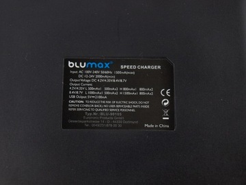 BLUMAX BLU-90105 Двойное зарядное устройство для аккумуляторов