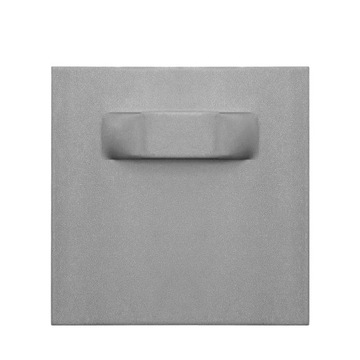 Metalowe zawieszki samoprzylepne z uchem 4,5x4,5cm - 4 sztuki - DIN EN1036