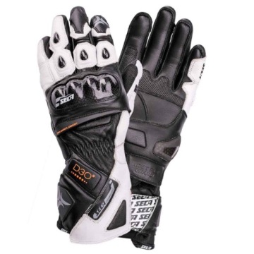 Перчатки для мотоцикла SECA TRACKDAY BLACK/WHITE S