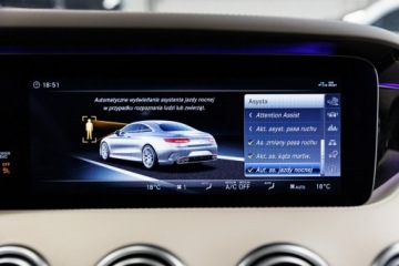 Mercedes Klasa S W222 Coupe Facelifting AMG AMG S63 612KM 2017 Mercedes S 63 AMG S63 AMG 4Matic. Polska. FV23%., zdjęcie 39