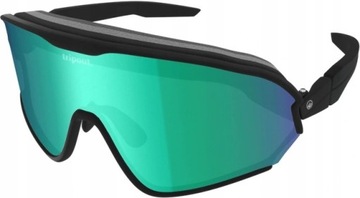 OKULARY GOGLE ROWEROWE TRIPOUT INFINITY BLACK GRN