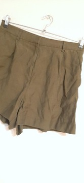 435. H&M spodenki szorty damskie khaki r 40/42