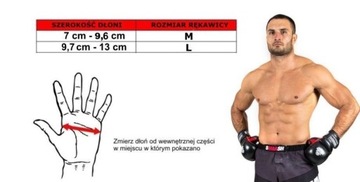 ПЛОСКИЕ ТРЕНИРОВОЧНЫЕ ПЕРЧАТКИ ДЛЯ ГРЕППЛИНГА ММА ДЛЯ KRAV MAGA DBX BUSHIDO L/XL