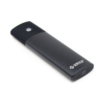 Корпус Orico Disk, черный, M.2 SATA USB-C 5 Гбит/с, тонкий + кабель, до 4 ТБ