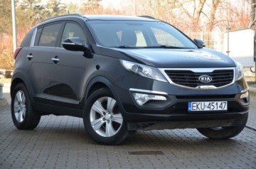 Kia Sportage III SUV 1.6 GDI 135KM 2012 CZARNA ZAREJESTROWANA 1.6GDI 135KM SERWIS NAVI KAMERA ALU GWARANCJA, zdjęcie 12