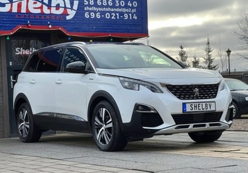 Peugeot 5008 II Crossover 1.5 BlueHDI 130KM 2019 Peugeot 5008 HDI 130KM GT LINE Xenon Led Navi Panorama Pol Skora Kamery 36, zdjęcie 24