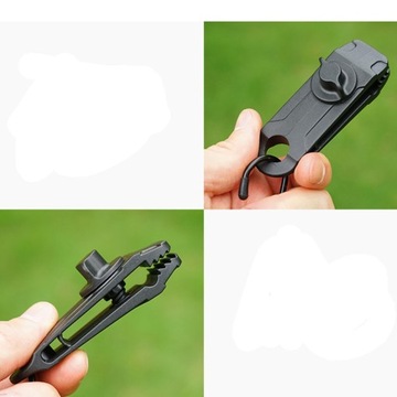 ZACISKI BLOKUJĄCE DO MARKIZY WIESZAKI ZATRZASKOWE HEAVY DUTY 12 SZT.