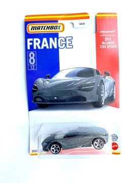 MATCHBOX FRANCE McLAREN 720S SPIDER H WHEELS