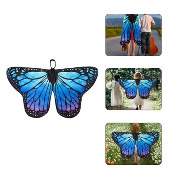 КОСТЮМ БАБОЧКИ КРЕСТ БАБОЧКИ СИНИЕ КРЫЛЬЯ ФЕИ