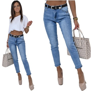 STYLOWE WYGODNE JEANSY RELAXED FIT MADISON! S
