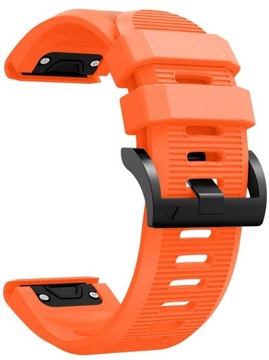 POMARAŃCZOWY Pasek Garmin FENIX 5X QuickFit