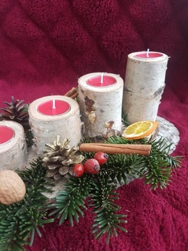 Украшение, Адвентский венок, украшение стола [S1]