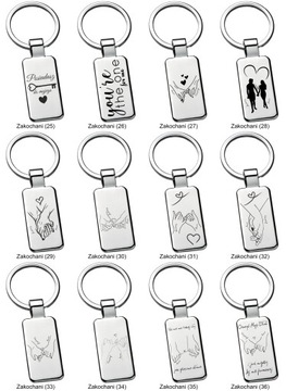 Брелок с фотогравировкой «Твой и мой мир» ко Дню святого Валентина