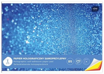 Papier Holograficzny Samoprzylepny Holo B5