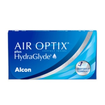 Soczewki miesięczne AIR OPTIX plus HydraGlyde 6szt