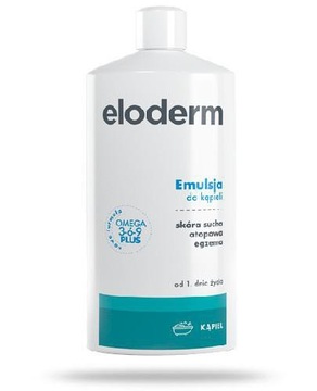 Eloderm emulsja do kąpieli skóra sucha AZS 400 ml