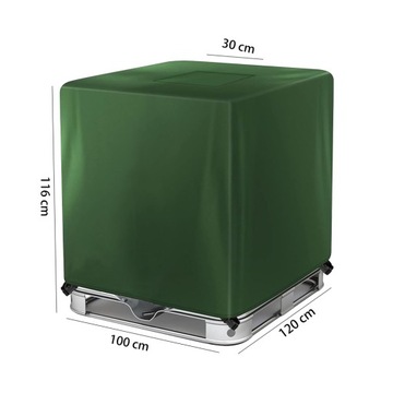 Крышка крышки брезента для резервуара вода Mauzer IBC 1000L Oxford Strong