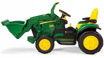 АККУМУЛЯТОРНЫЙ ТРАКТОР С ЭКСКАВАТОРОМ JOHN DEERE 12V ТРАКТОР ДЛЯ ДЕТЕЙ ЭКСКАВАТОР