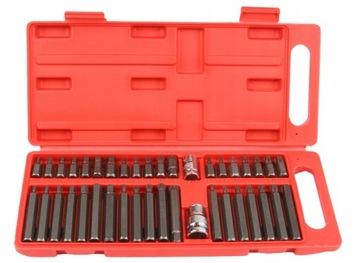 Набор насадок с шестигранными головками Torx, 40 шт.