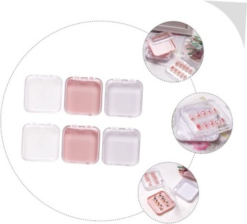 Ящик для хранения органайзера для ногтей на 18 прессов на подставке