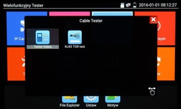 WIELOFUNKCYJNY TESTER KAMER CCTV CS-H7-70H