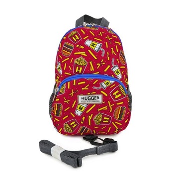 Plecaczek dla malucha frytki Hugger, 1-3+, smyczka