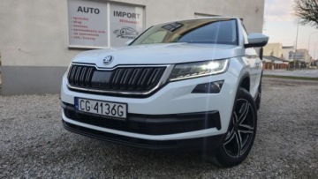 Skoda Kodiaq I SUV 2.0 TDI 150KM 2017 Skoda Kodiaq 2,0 TDI 150 KM 4X4 NAVI Full LED manual zarejestrowany 2.0