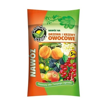 Nawóz do drzew i krzewów owocowych 5kg Ogród Start