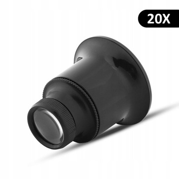 Лупа для глаз 10x/15x/20x 1 шт.