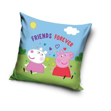 ŚWINKA PEPPA Poszewka na JAŚKA PODUSZKĘ 40x40 cm MIŁA VELVET