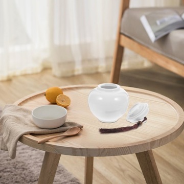 SZCZELNY, CERAMICZNY POJEMNIK DO PRZECHOWYWANIA MIODU