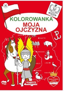KOLOROWANKA malowanka Moja Ojczyzna MAR-17