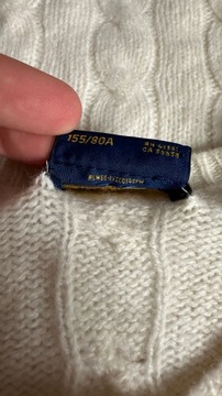 Polo Ralph Lauren wełniany sweter kaszmir