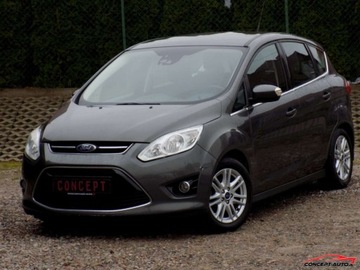 Ford C-MAX II Minivan 1.0 EcoBoost 125KM 2015 Ford C-MAX TITANIUM Kamera Navi ParkAssist LineAssist Keyless Benzyna 125KM, zdjęcie 2