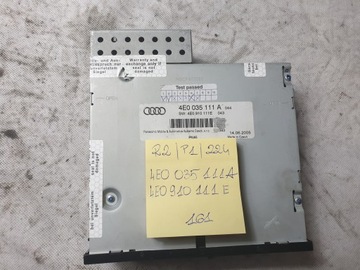 AUDI A6 C6 ZMIENIARKA PŁYT CD 4E0035111A