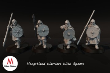 Хенгстландские воины с копьями — 4x