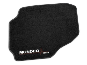 ВЕЛУРОВЫЕ КОВРИКИ FORD MONDEO MK4 (2007 - 2014) + ВЫШИВКА