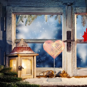 СЕРДЦЕ-ЛАМПА, НОЧНИКИ, НАСТОЛЬНЫЕ ЛАМПЫ