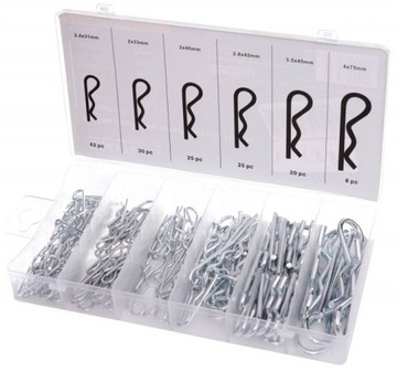 Набор пружинных шплинтов 150 шт. KD10482 Kraft&Dele