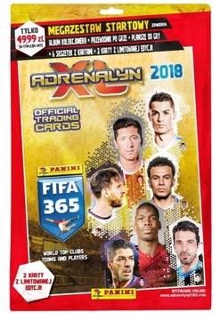 Panini Adrenalyn XL FIFA 365 2018 Megazestaw start