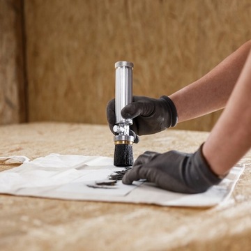 Чернила - для пористых поверхностей Marsh - черные