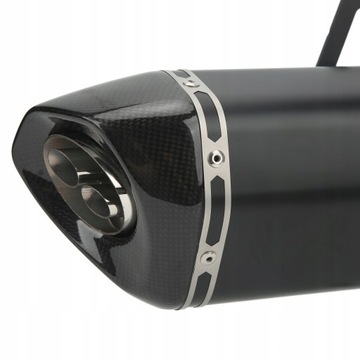 Задняя труба глушителя мотоцикла с