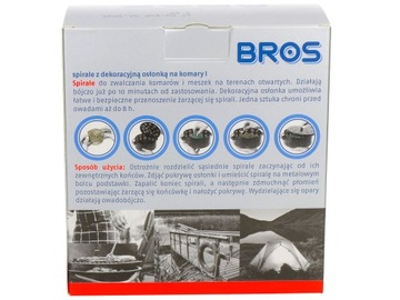 СПИРАЛЬ ОТ КОМАРОВ И МУХ BROS 6 ШТ.